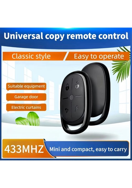 Kablosuz Kopyala Uzaktan Denetleyici 433MHZ Evrensel Uzaktan Kumanda Çapıllayıcı Klon Klonlama Kodu Garaj Kapısı Kapısı 10 Pc (Yurt Dışından) fırsatları