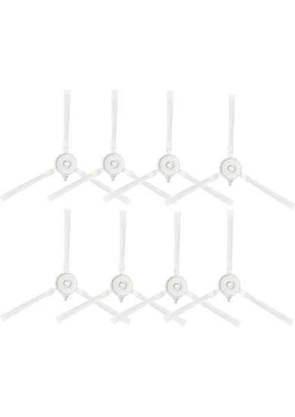 360 S6 Süpürme Robot Vakum Yedek Yedek Yedek Parçalar Için 8 Adet Yan Fırçalar Ev Temizliği (Yurt Dışından)