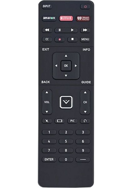XRT500 Çift Taraflı Düğme Uzaktan Kumanda Vizio Tv Uzaktan Kumandası Için Uygun XRT500 Yedek Uzaktan (Yurt Dışından)