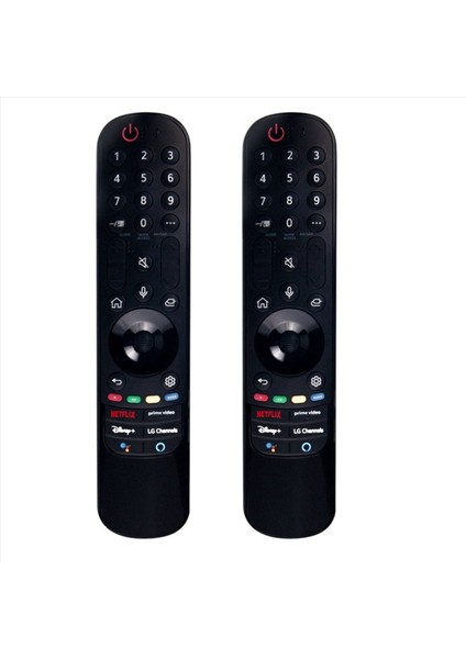 2x Yeni MR21GA MR21GC Lg AKB76036509 43NANO75 55UP75006LF OLED55A1RLA GA-21BA Tv Sessiz (Lg Kanalları) (Yurt Dışından)