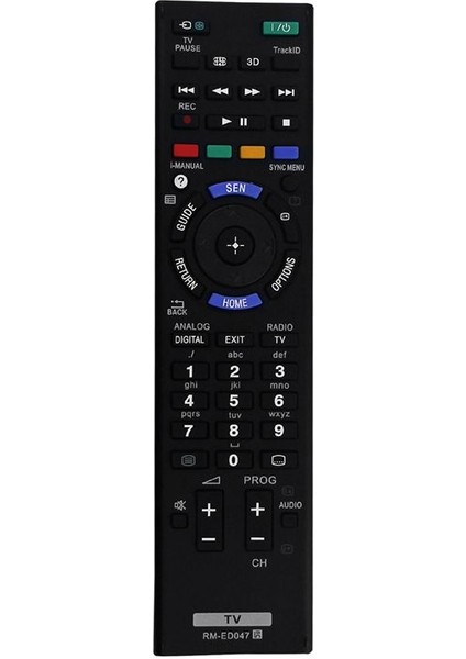 RM-ED047 Bravia Sony KDL-22EX553 KDL-26EX553 KDL-32EX653 KDL-40EX650 KDL-40EX653 (Yurt Dışından)