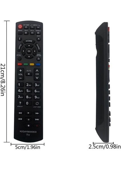 Panasonic N2QAYB000830 Televizyonu Için Uyumlu Yedek Tv Uzaktan Kumandası (Yurt Dışından) fırsatları