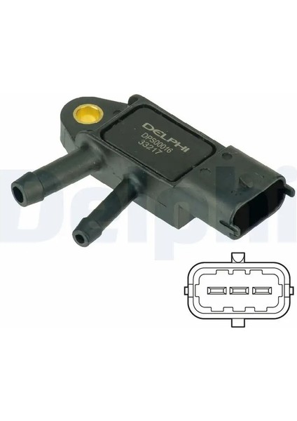 DPS00016 Egzoz Basinc Sensoru 1821553SA0 1859067JB0000 2082700Q0G