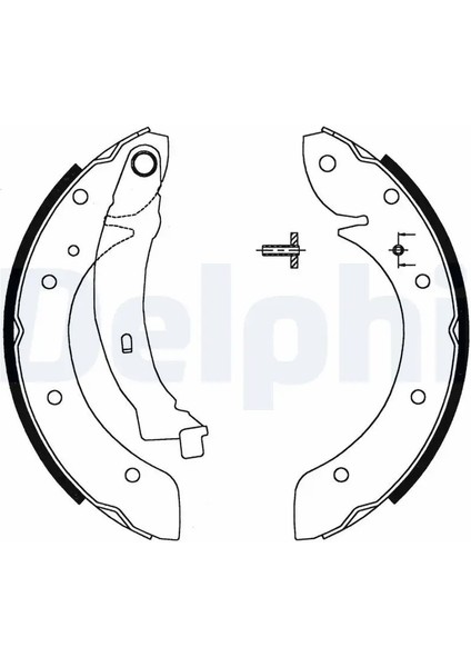 LS1716 Arka Fren Balatasi 1610091280 4141K8 4241H6