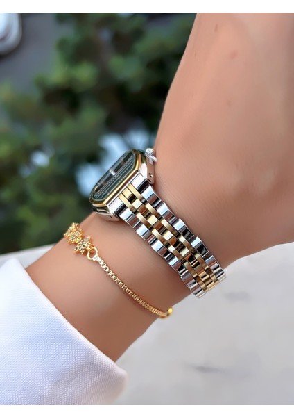 Orijinal Çelik Kordon Kadın Kol Saati 3 Atm Su Geçirmezlik Gold Gümüş Yeşil Renk Bileklik Hediyeli modelleri