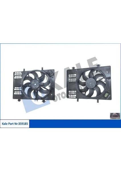 359185 Fan Motoru 2492705 JT768C607CB JT768C607CC