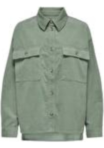 Onlmoxıe L/s Cord Slıt Shacket cc Pnt Gömlek 15325090