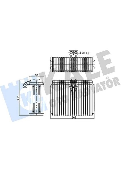 349985 Klima Radyatoru 46721961 46722672 46722673