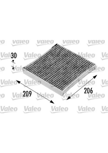 698715 Polen Filtresi (Karbonlu) 7701048749 8671017025 8671017028