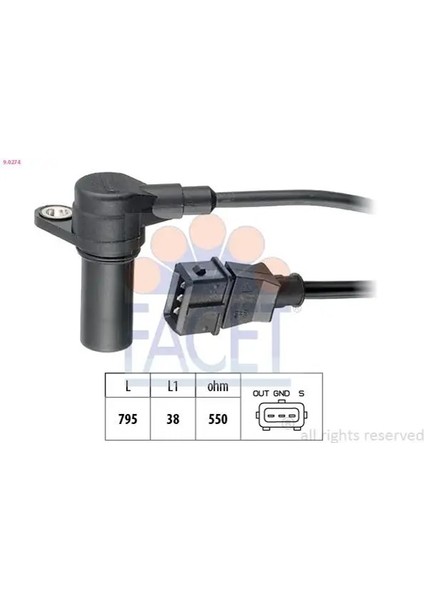 90274 Krank Sensoru 6238433 90357481 90508499