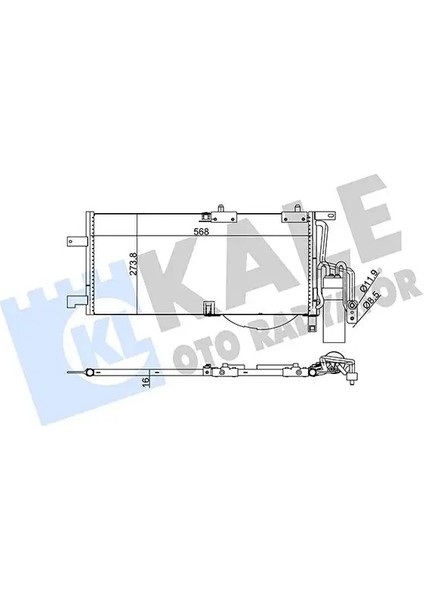342915 Klima Radyatoru 13114009 13114012 13126764