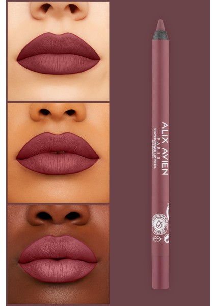 Suya Dayanıklı Uzun Süre Kalıcı Yumuşak Dudak Kalemi - Staying Power Lip Pencil 60 Maroon