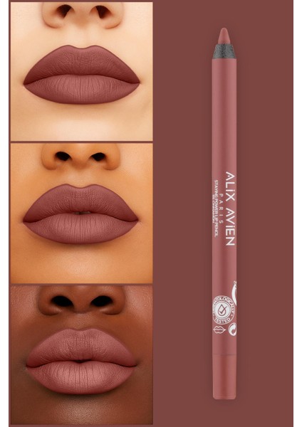 Suya Dayanıklı Uzun Süre Kalıcı Yumuşak Dudak Kalemi - Staying Power Lip Pencil 55 Cinnamon