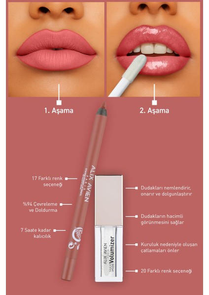Suya Dayanıklı Uzun Süre Kalıcı Yumuşak Dudak Kalemi - Staying Power Lip Pencil 65 Rusty Rose fırsatları