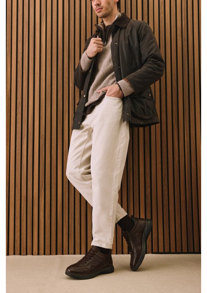 , Erkek Hakiki Deri Ayakkabı 1531002Z2089 Kahve fiyatları