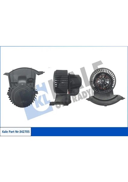 342705 Kalorifer Motoru 7E1819021A 7H1819021A 7H1819021B