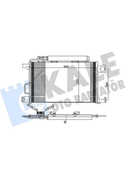 392900 Klima Radyatoru A2035000854