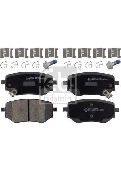 16981 Arka Fren Balatasi A4704230600 D40605JU0A