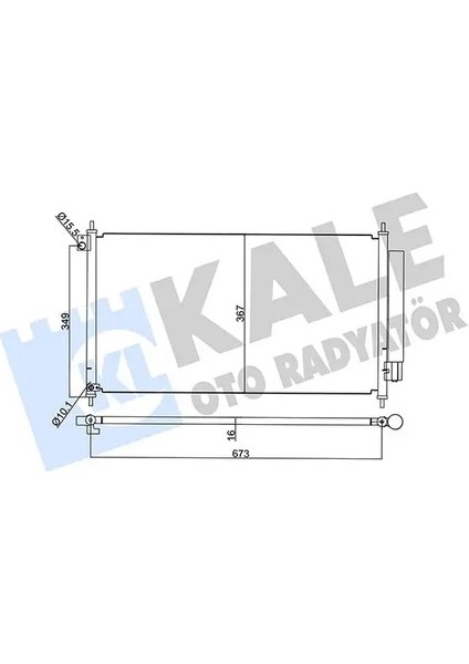 345395 Klima Radyatoru 80110TR0A01 80110TR0A02