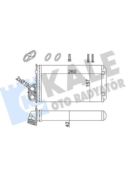 357245 Kalorifer Petegi 2711500Q0E 271157059R 4451005