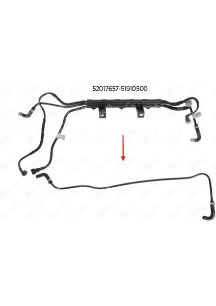 14725 Yakit Borusu 51910500 52017657