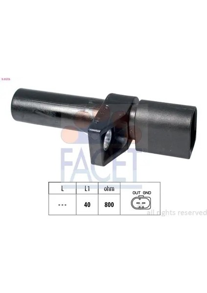 90578 Krank Sensoru 0031532728 0031532828 138119