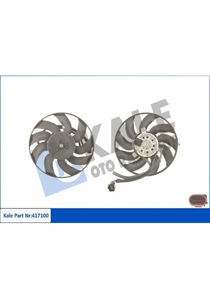 417100 Fan Motoru 7H0959455C 7H0959455D