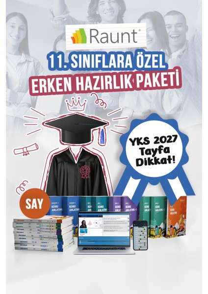 11. Sınıf SAY Tam Set (2024) + YKS 2025 SAY Tam Set