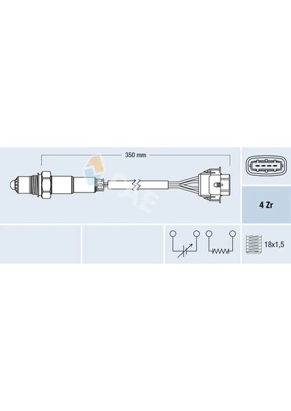 77155 Oksijen Sensoru 25323632 25323633 25335280