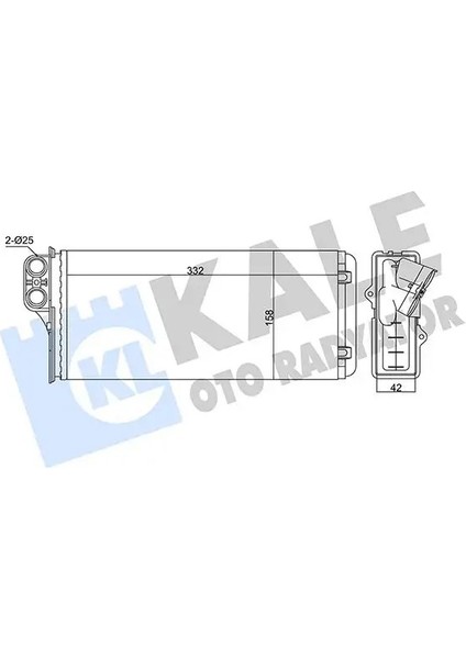 346410 Kalorifer Petegi 2711500QAC 4501165 7701205584