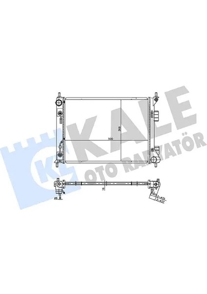 362205 Motor Radyatoru 253101O050 253101P050 253101P550