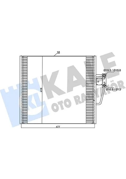 385000 Klima Radyatoru 64538391647 8391647