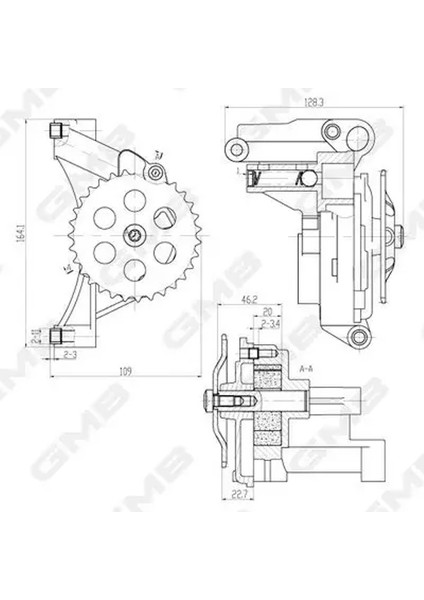 GOAS63A Yag Pompasi 06A115105B