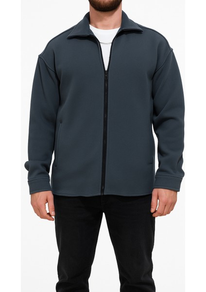 ERKEK FERMUARLI SPOR CEKET