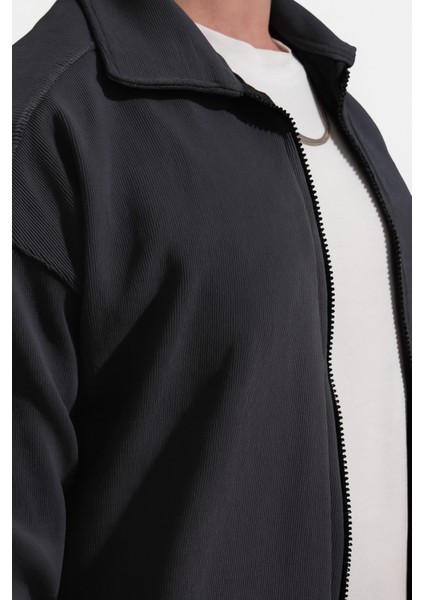 ERKEK FERMUARLI SPOR CEKET