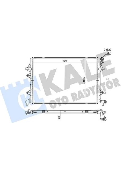 356340 Motor Radyatoru 5K0121251S