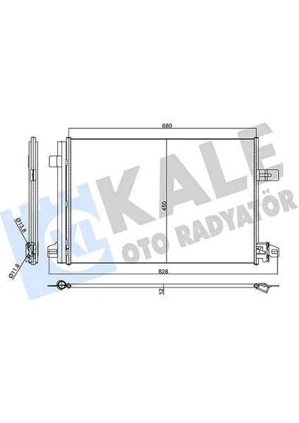356115 Klima Radyatoru 7E0820411F