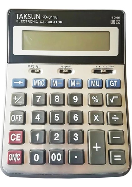 12 Haneli Hesap Makinesi TS-6118 (5148)