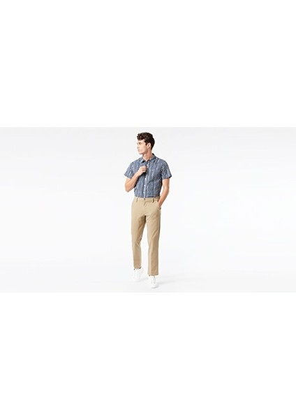 Smart 360 Flex Bej Workday Slim Fit Pantolon
