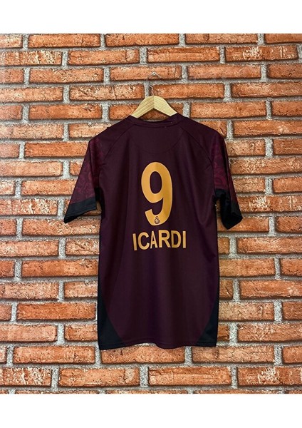 Gâlatâsarâ.y 2025/26 Yeni Sezon 5 Yıldızlı M.a.u.r.o I'c'a'r'd'i Deplasman Forması