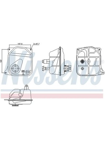 996362 Yedek Su Deposu 4A0121403