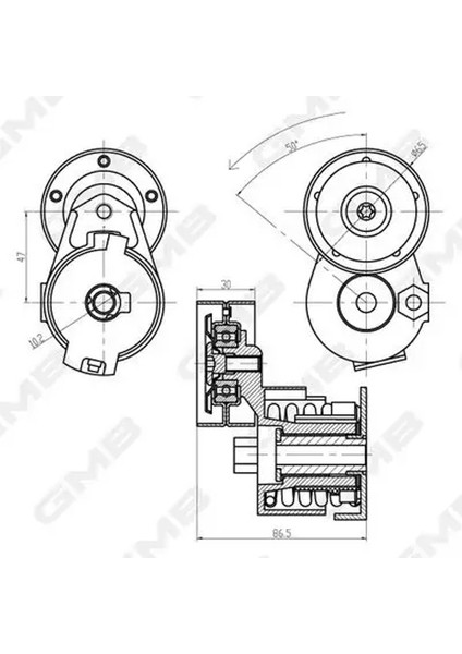 GAT20980 Gergi Kutugu 8200072120 8200492180 8200673090