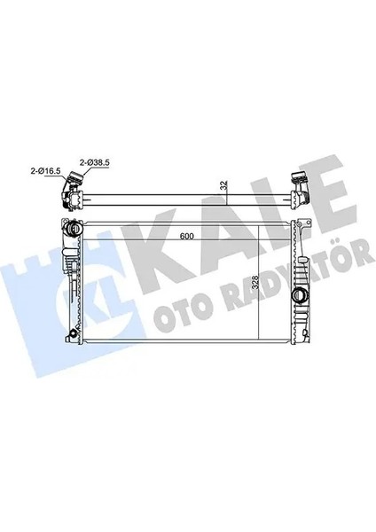 346065 Motor Radyatoru 17117600516 17117600523 17118672102