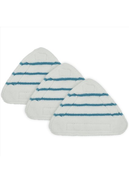6pcs Buhar Paspası Yedek Pedleri Üçgen Yıkanabilir Bez Temizleme Zemin Mikrofiber Paspas Kafa Buhar Paspas Bağlantıları (Yurt Dışından) fiyatları