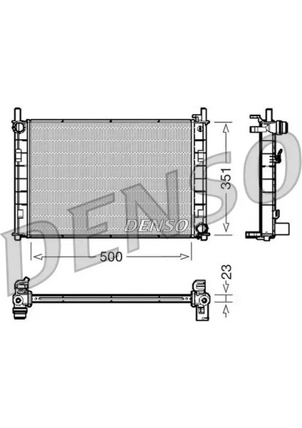 DRM10045 Motor Radyatoru 1141490 1214785 1222562
