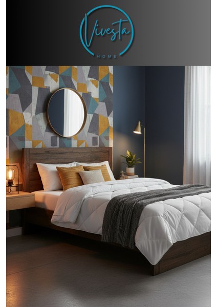 Silikon Dolgulu Tek Kişilik Yorgan 155X215 – Yumuşacık, Nefes Alabilir Beyaz Konfor Yorganı modelleri