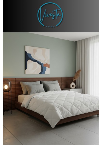 Silikon Dolgulu Tek Kişilik Yorgan 155X215 – Yumuşacık, Nefes Alabilir Beyaz Konfor Yorganı fırsatları