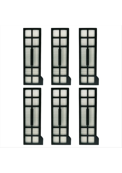 6pcs Eufy X10 Pro Omni Robot Vakumları Temizleyici Yedek Aksesuarlar Hepa Filtresi (Yurt Dışından)