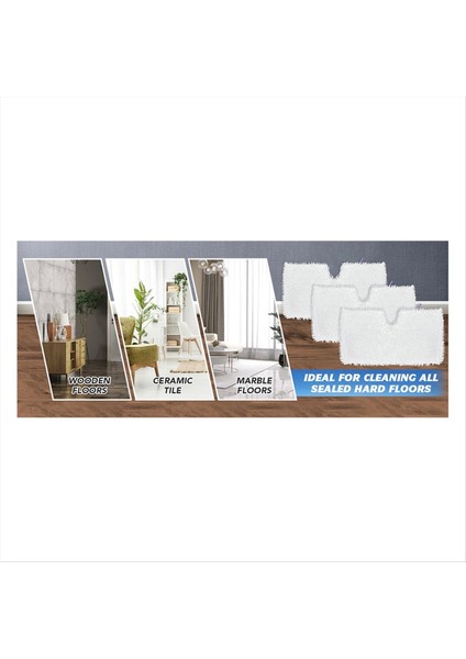 Köpekbalığı Için 8pcs S3901 S3500 S3501 Serisi Paspas Yedek Ped Köpekbalığı Sert Zemin Temizleme Kiti Için Yeniden Kullanılabilir Pedler (Yurt Dışından) indirimleri