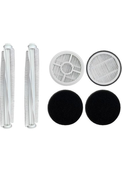 6pcs Xiaomi Mijia Pro B402HW Için Fırça Filtresi ve Sünger Kiti B402CN Akar Kaldırma Vakum Süpürge Aksesuarları (Yurt Dışından)